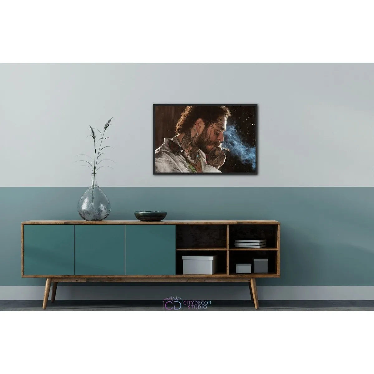 Постер Citydecor Post Malone арт. 1 (1 постер 40x60 см без рамы)