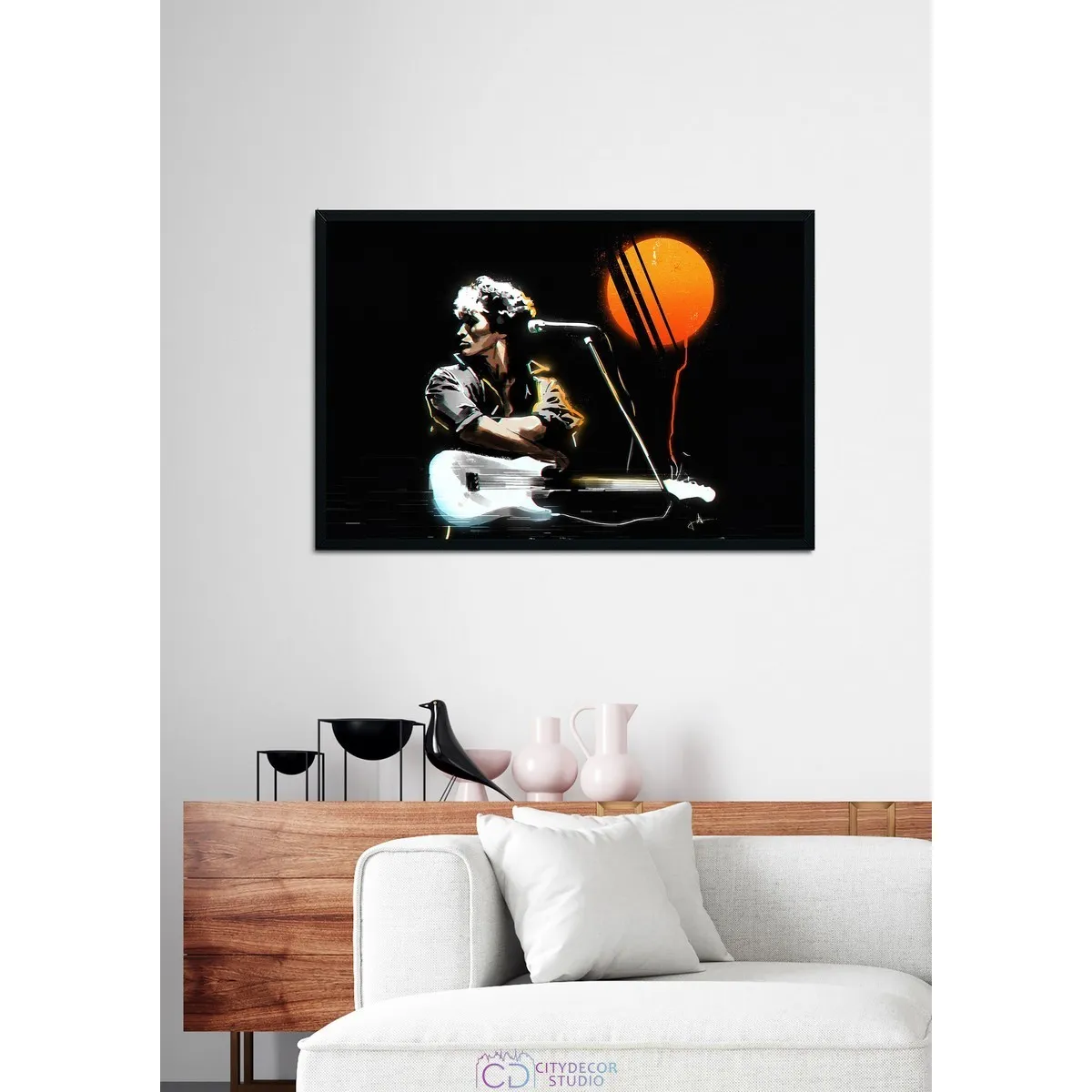 Постер Citydecor Виктор Цой арт. 1 (1 постер 40x60 см без рамы)