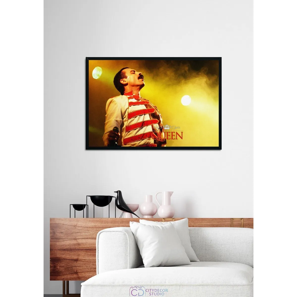 Постер Citydecor Freddie Mercury арт. 2 (1 постер 40x60 см без рамы)