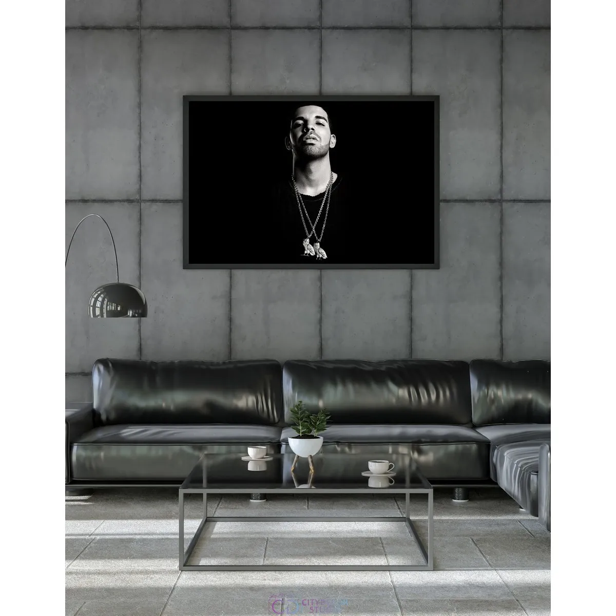 Постер Citydecor Drake арт. 1 (1 постер 40x60 см без рамы)