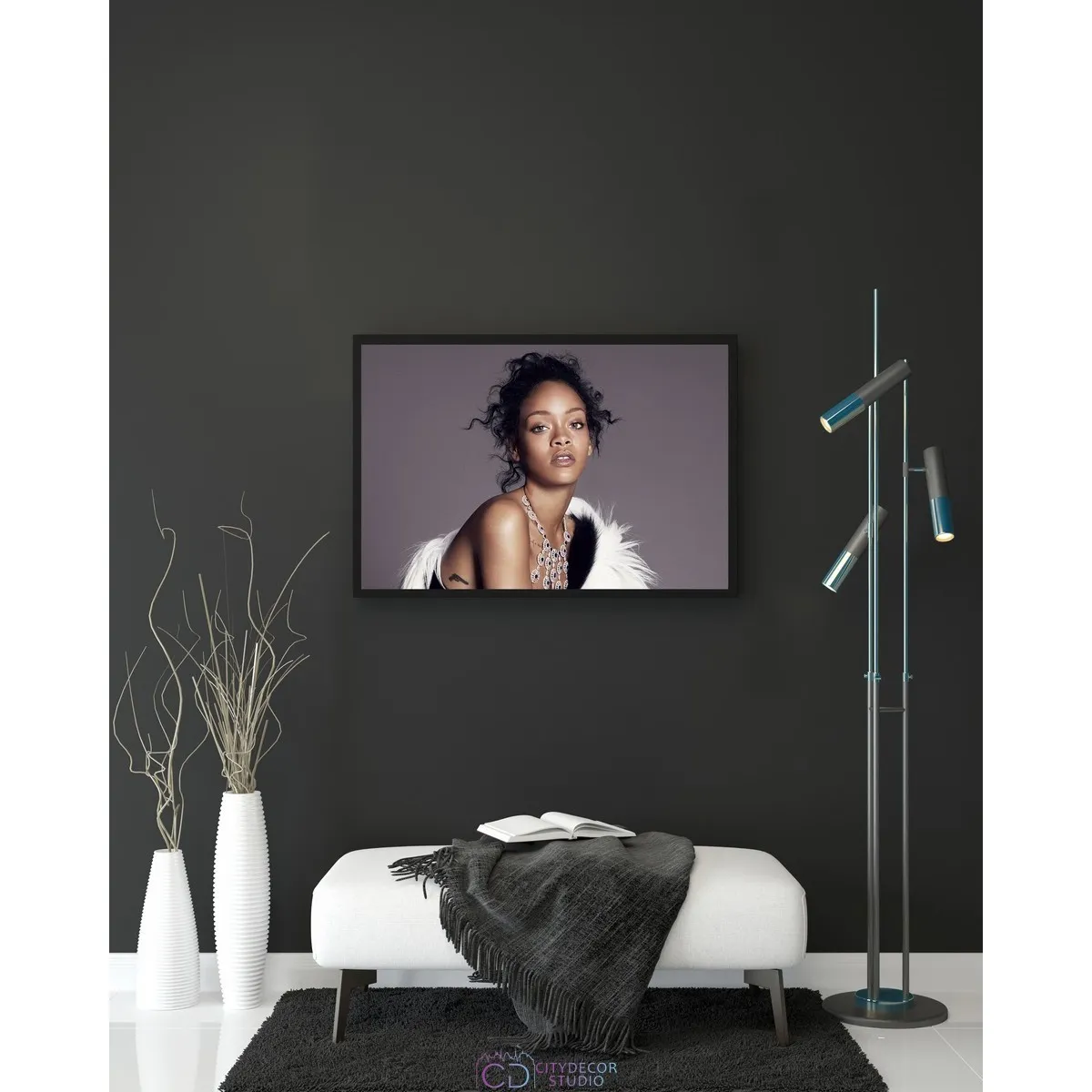 Постер Citydecor Rihanna арт. 1 (1 постер 40x60 см без рамы)