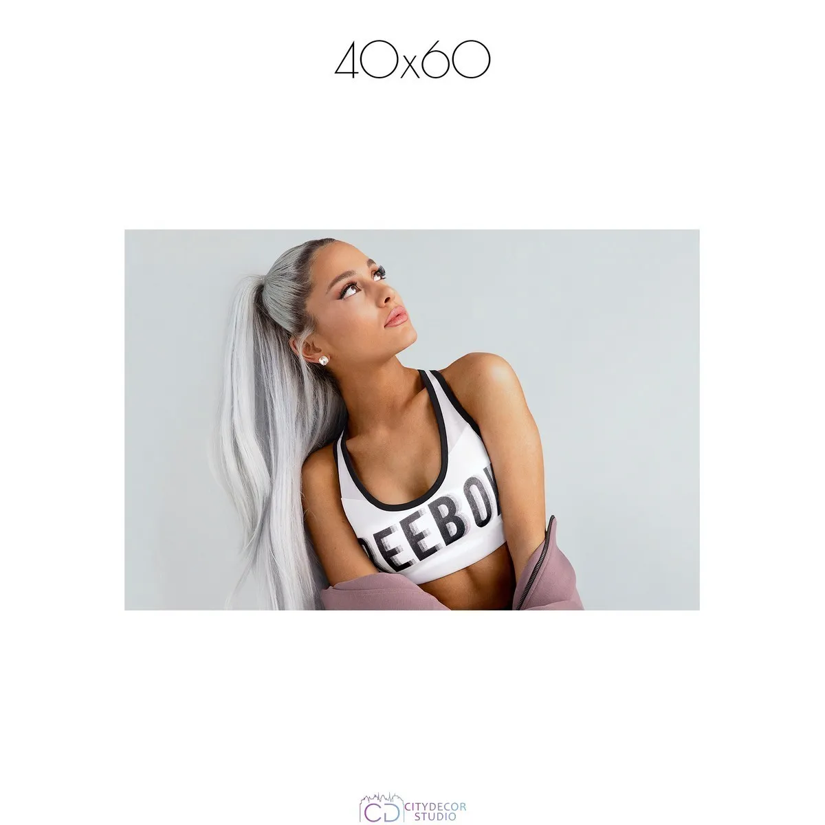 Постер Citydecor Ariana Grande арт. 1 (1 постер 40x60 см без рамы)