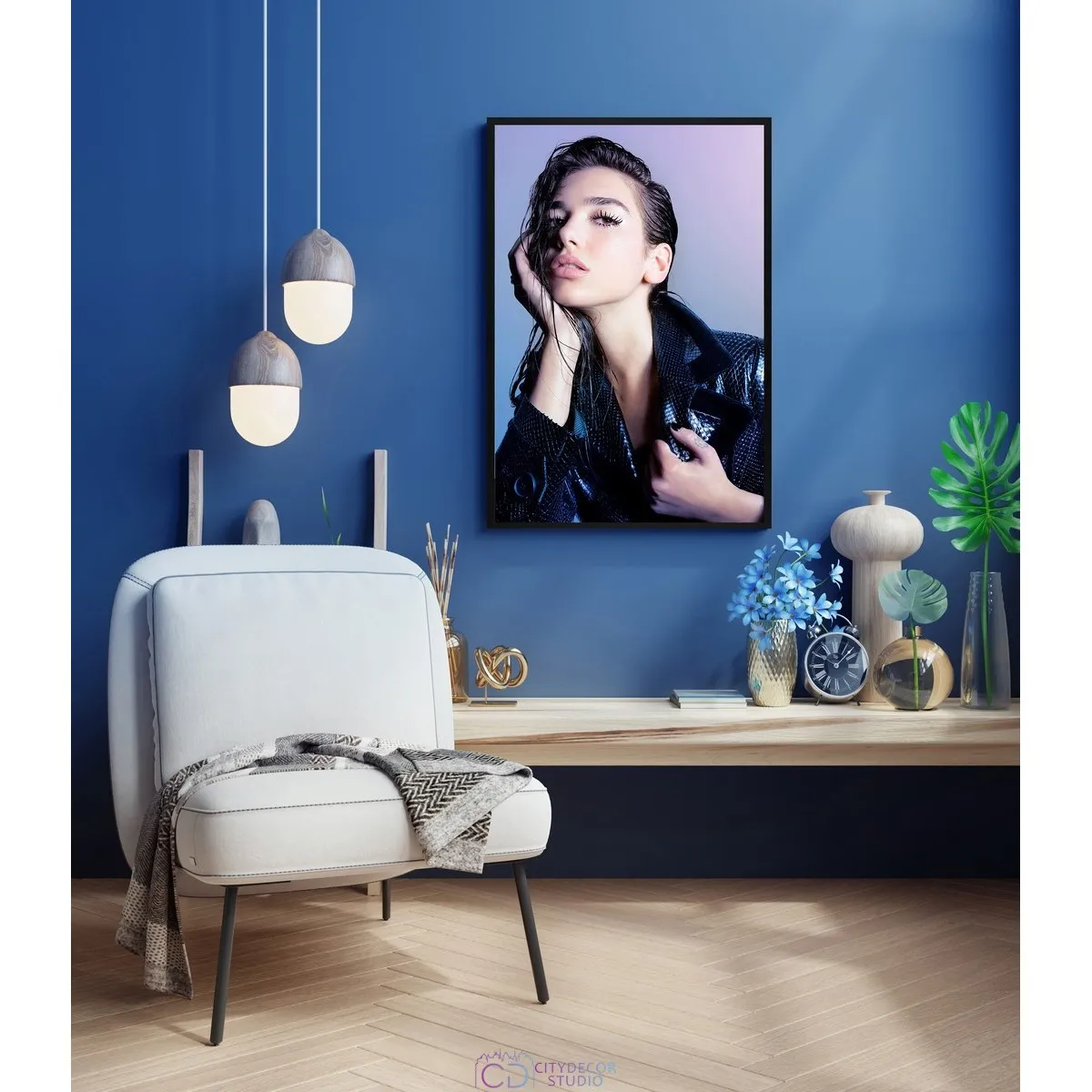Постер Citydecor Dua Lipa арт. 1 (1 постер 40x60 см без рамы)