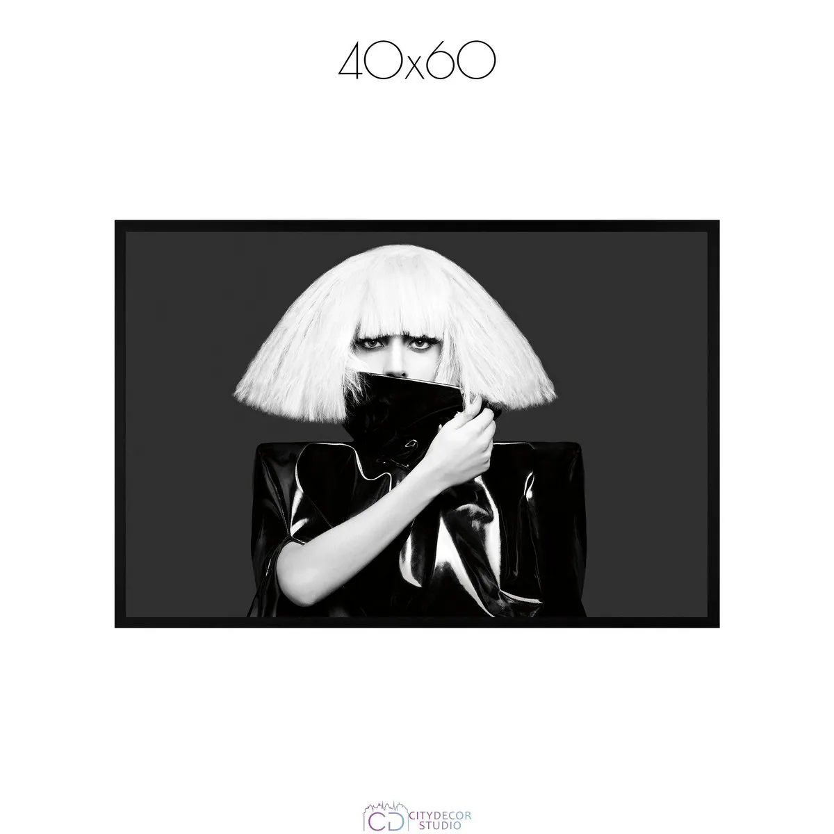 Постер Citydecor Lady Gaga арт. 1 (1 постер 40x60 см без рамы)