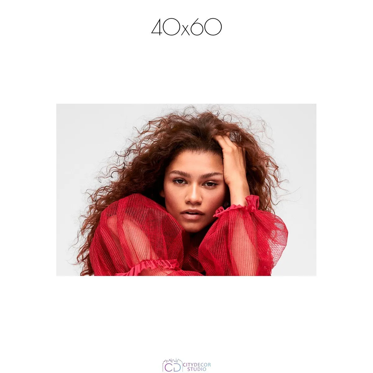 Постер Citydecor Zendaya арт. 1 (1 постер 40x60 см без рамы)
