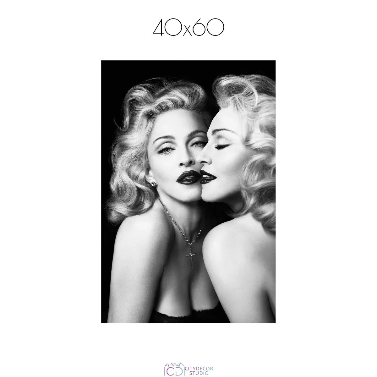 Постер Citydecor Madonna арт. 1 (1 постер 40x60 см без рамы)