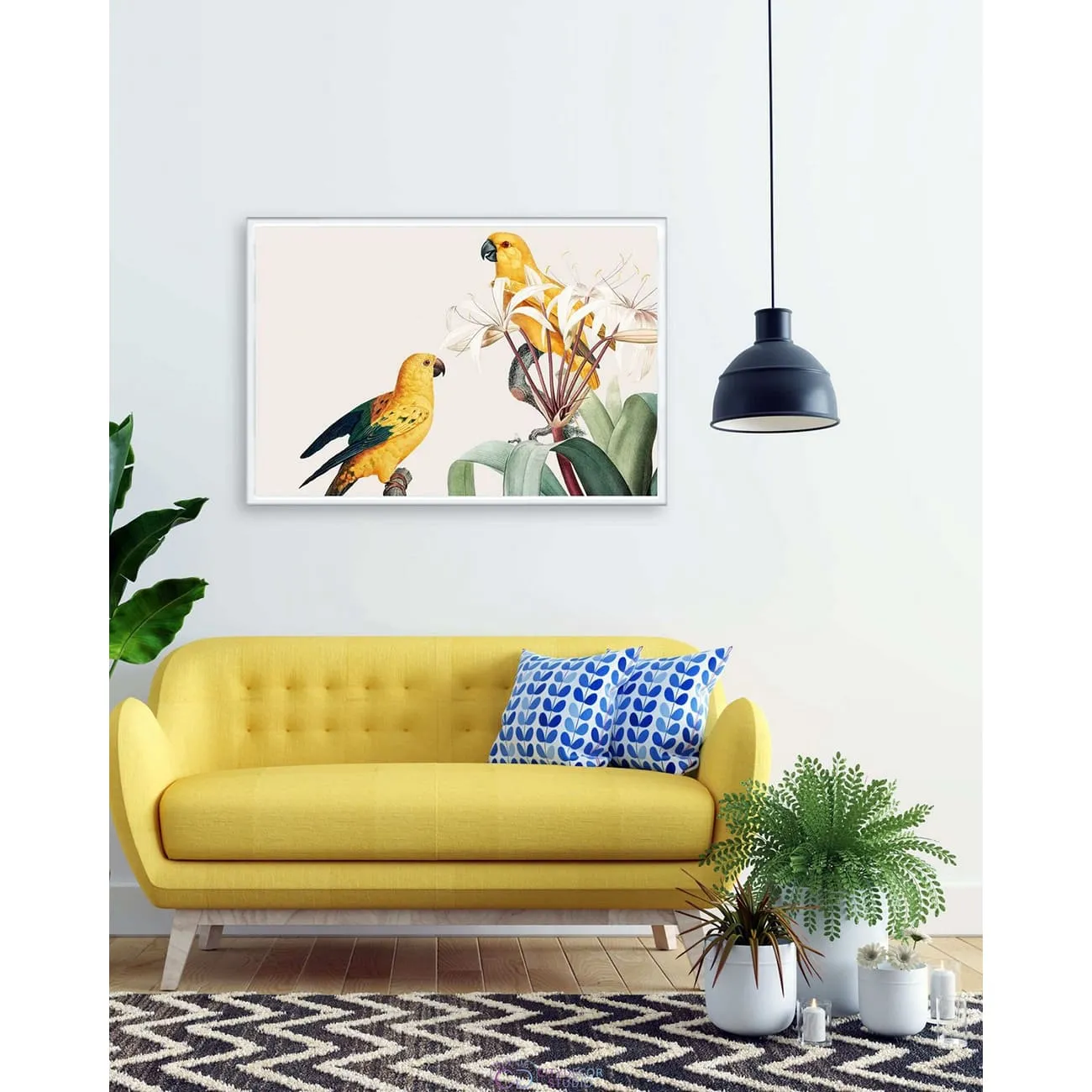 Постер Citydecor Попугайчики арт. 9 (1 постер 40x60 см без рамы)