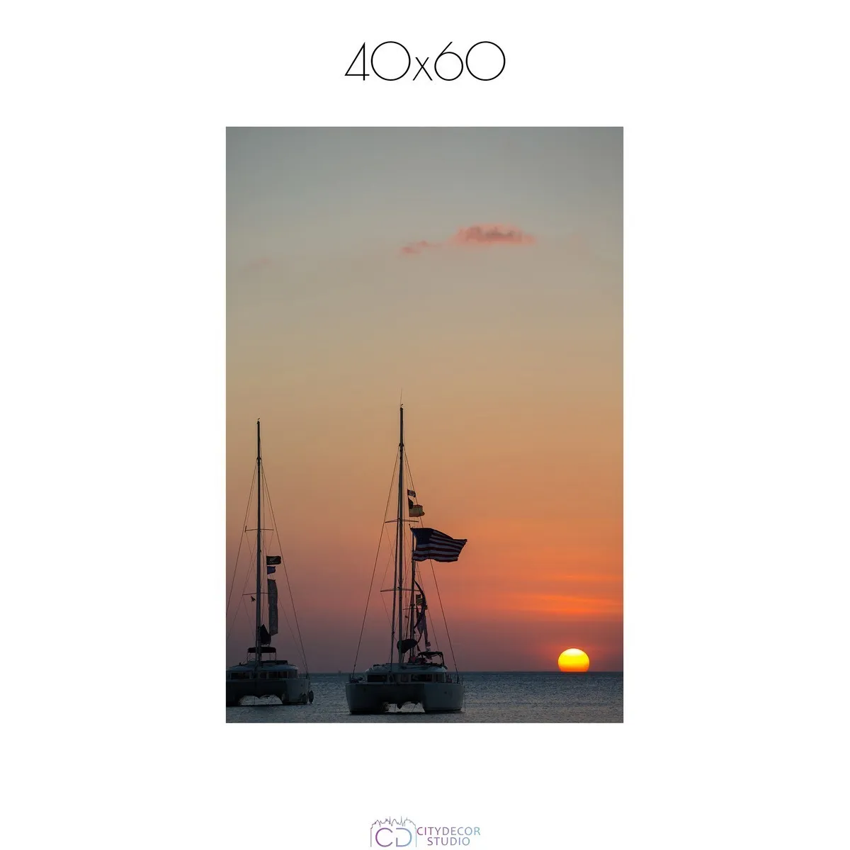 Постер Citydecor Природа арт. 12 (1 постер 40x60 см без рамы)