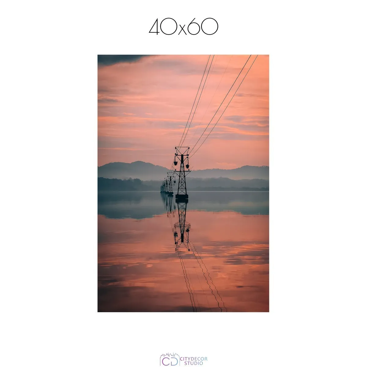Постер Citydecor Природа арт. 1 (1 постер 40x60 см без рамы)