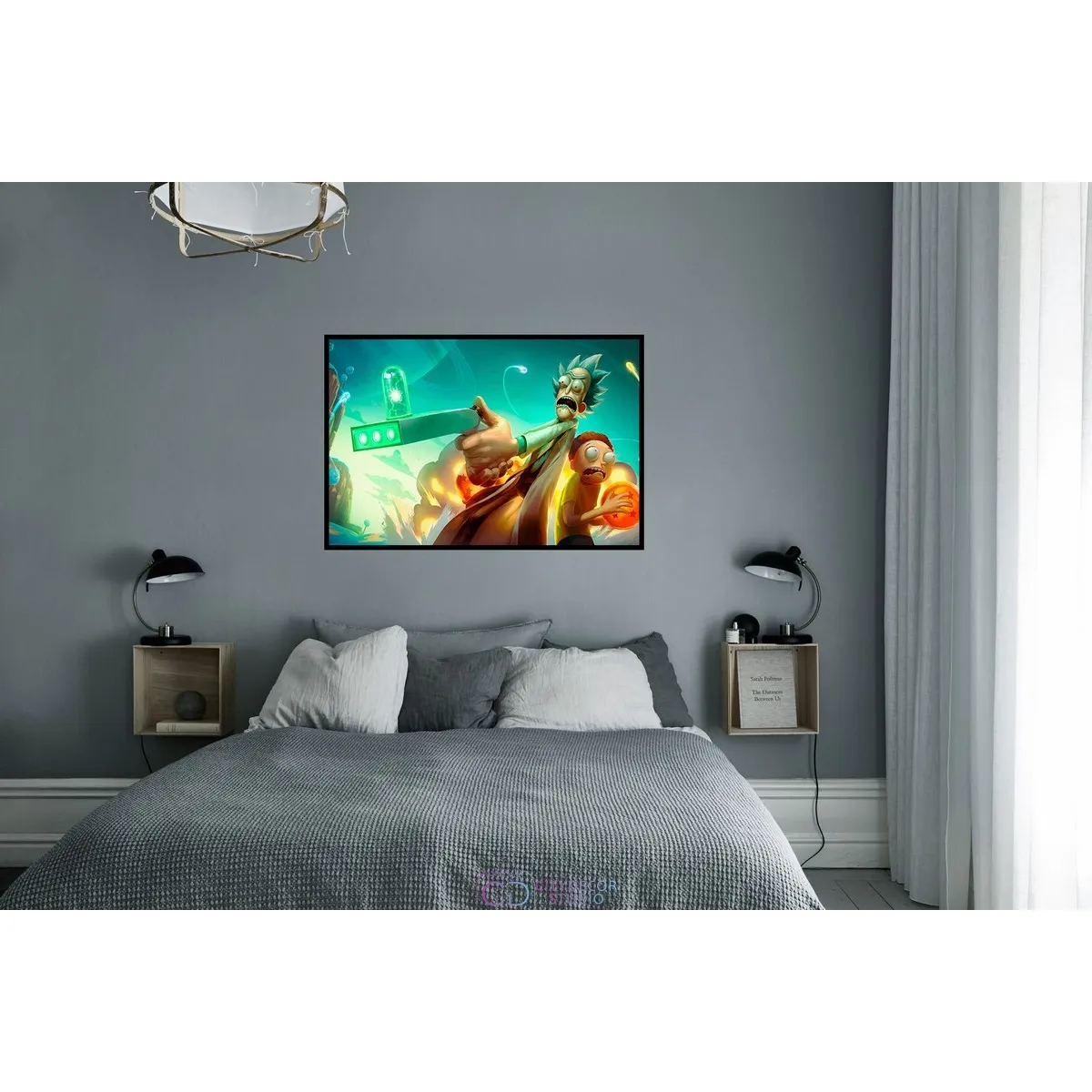 Постер Citydecor Рик и Морти арт. 8 (1 постер 40x60 см без рамы)