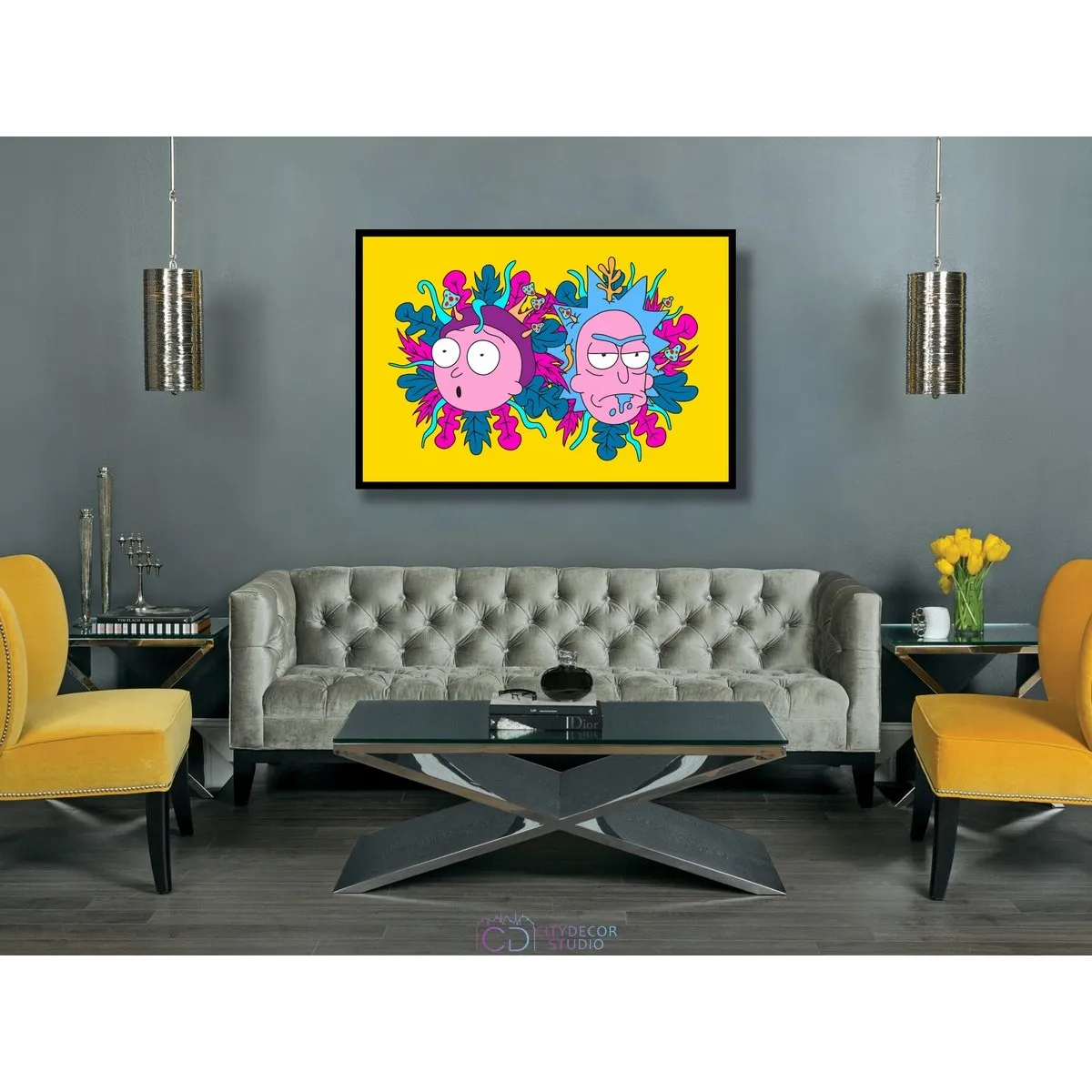 Постер Citydecor Рик и Морти арт. 9 (1 постер 40x60 см без рамы)