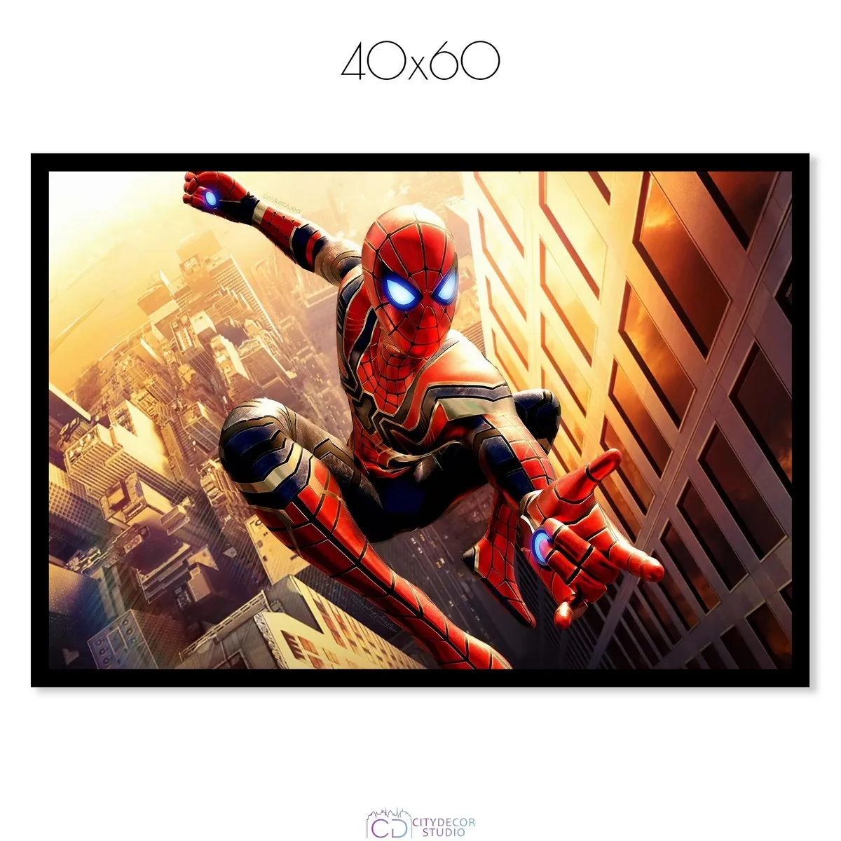 Постер Citydecor Человек-паук арт. 11 (1 постер 40x60 см без рамы)