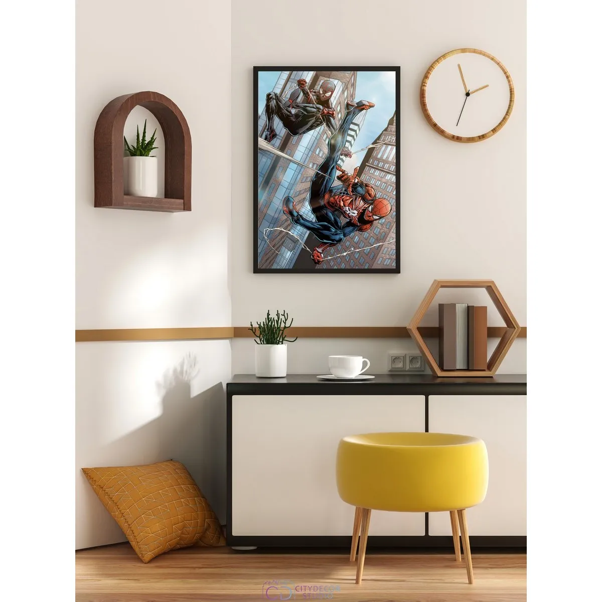 Постер Citydecor Человек-паук арт. 18 (1 постер 40x60 см без рамы)