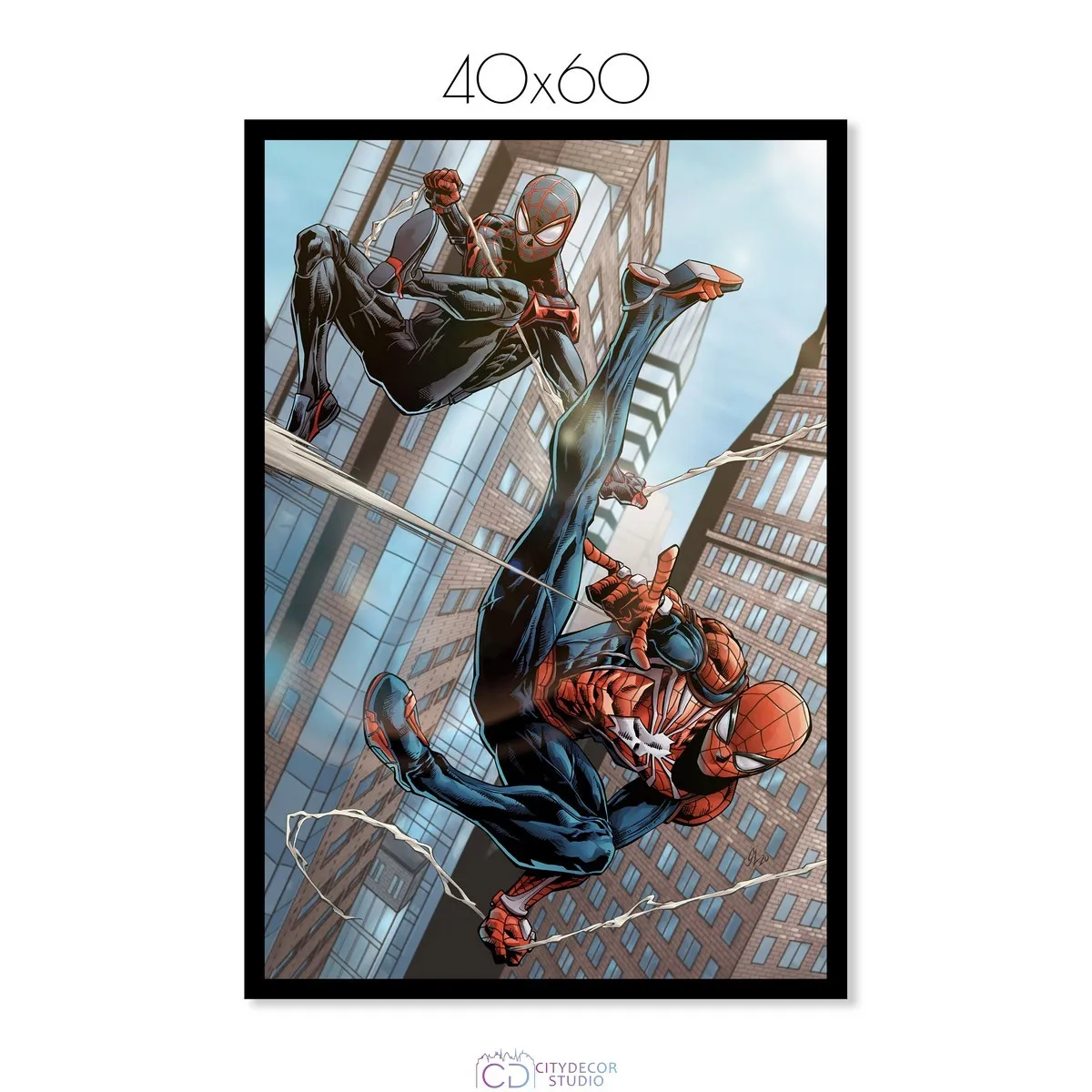 Постер Citydecor Человек-паук арт. 18 (1 постер 40x60 см без рамы)