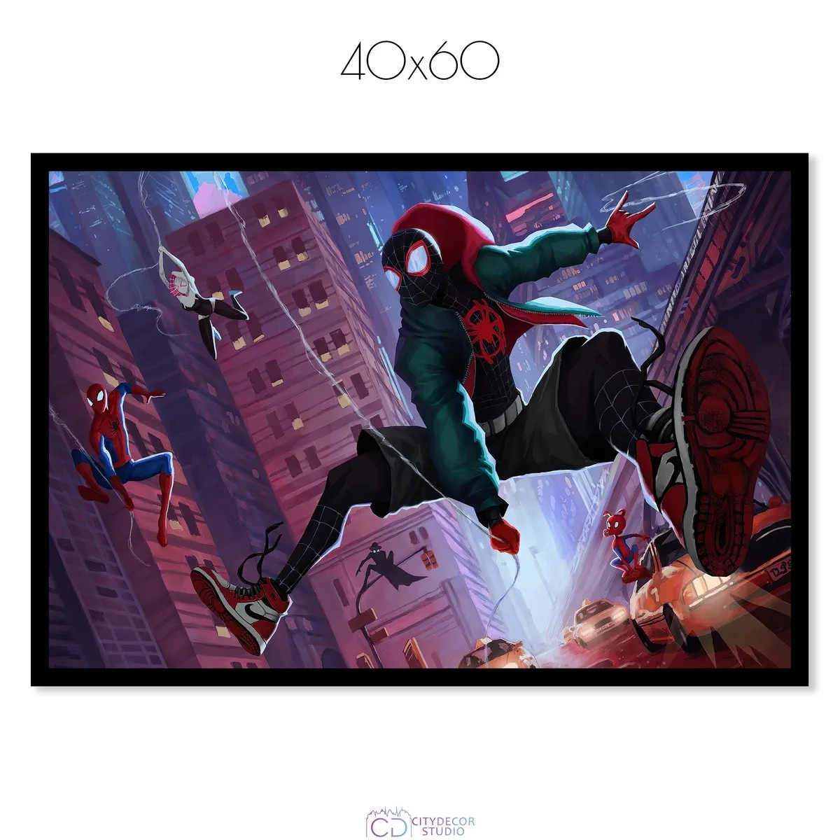 Постер Citydecor Человек-паук арт. 22 (1 постер 40x60 см без рамы)