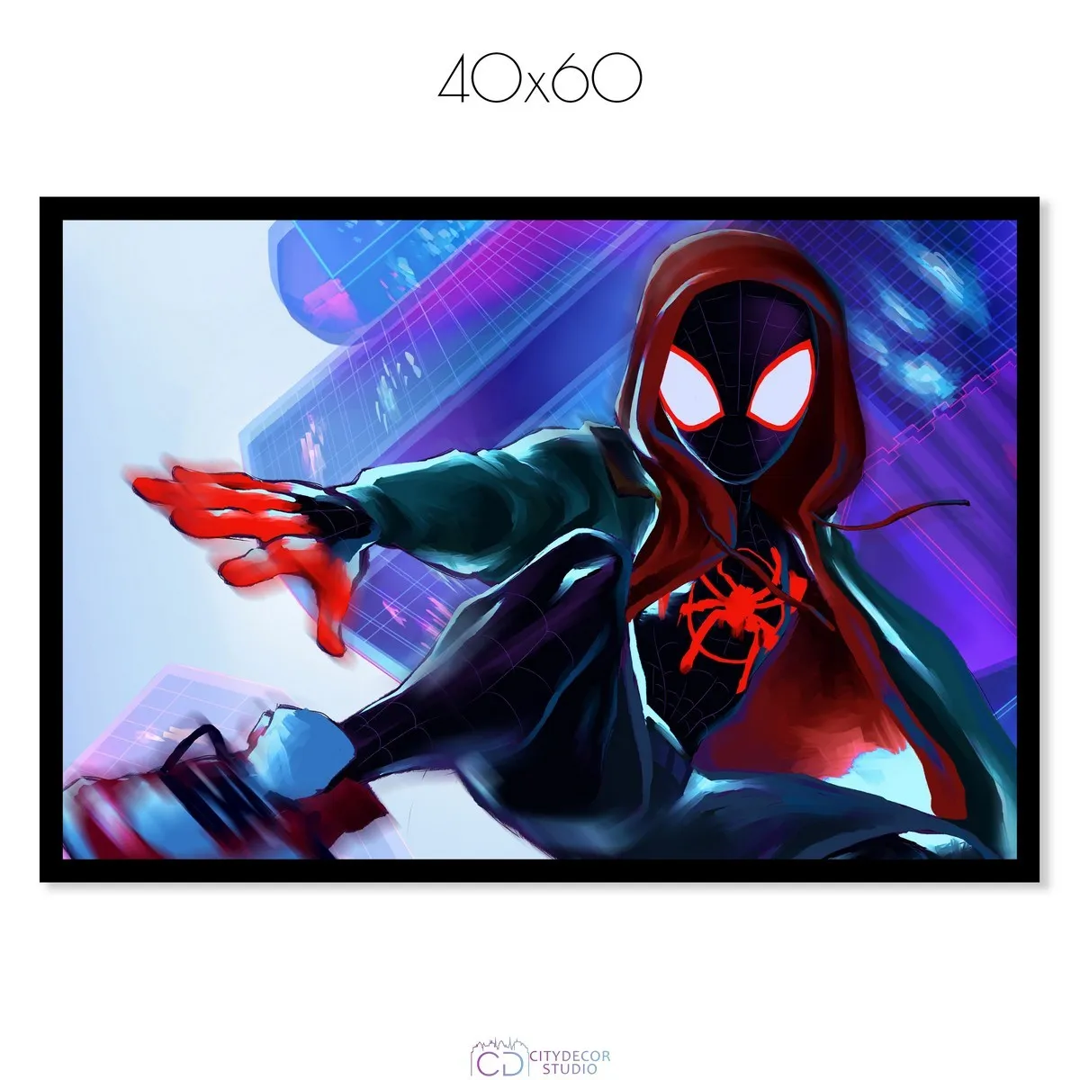 Постер Citydecor Человек-паук арт. 23 (1 постер 40x60 см без рамы)