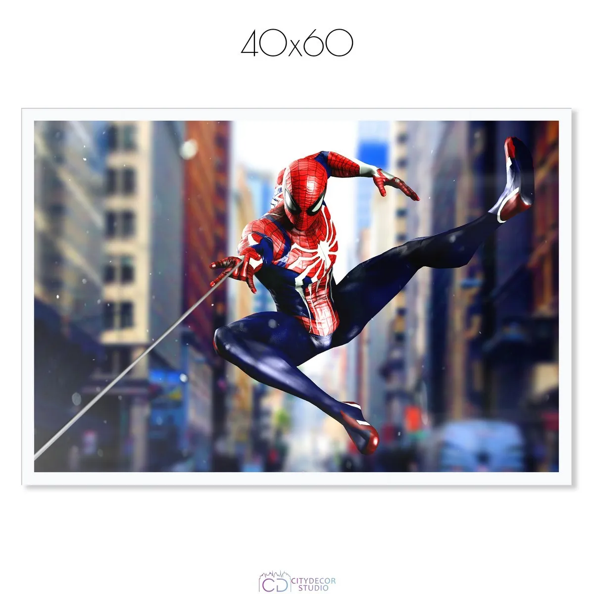 Постер Citydecor Человек-паук арт. 25 (1 постер 40x60 см без рамы)