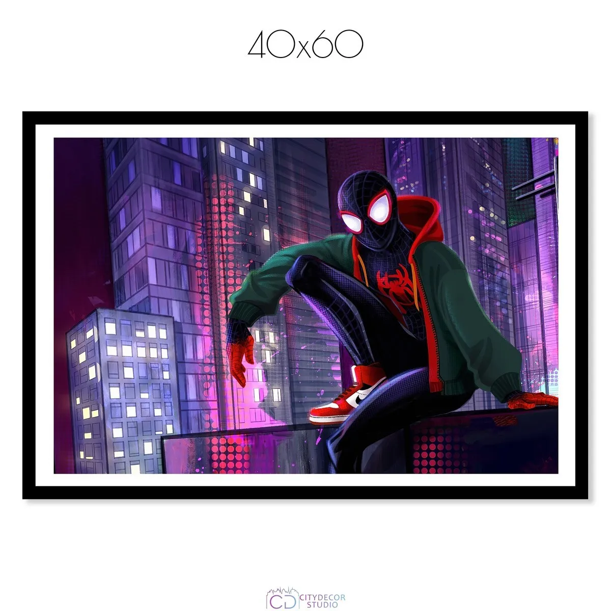 Постер Citydecor Человек-паук арт. 28 (1 постер 40x60 см без рамы)