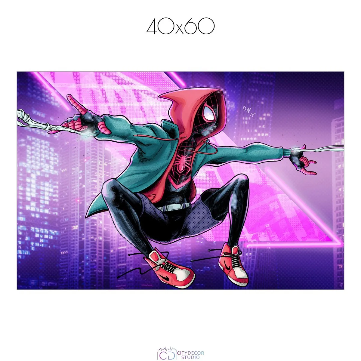 Постер Citydecor Человек-паук арт. 33 (1 постер 40x60 см без рамы)