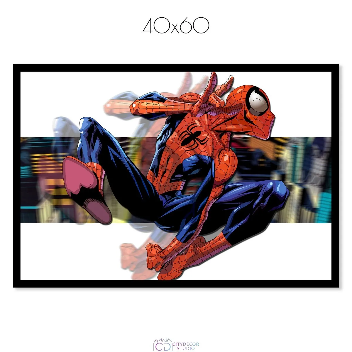 Постер Citydecor Человек-паук арт. 3 (1 постер 40x60 см без рамы)