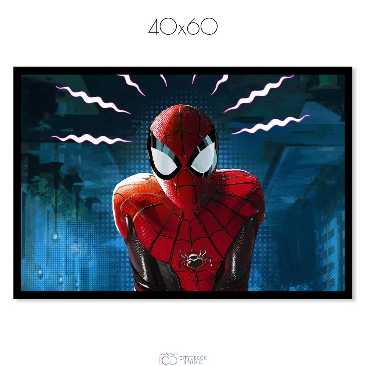 Постер Citydecor Человек-паук арт. 47 (1 постер 40x60 см без рамы)
