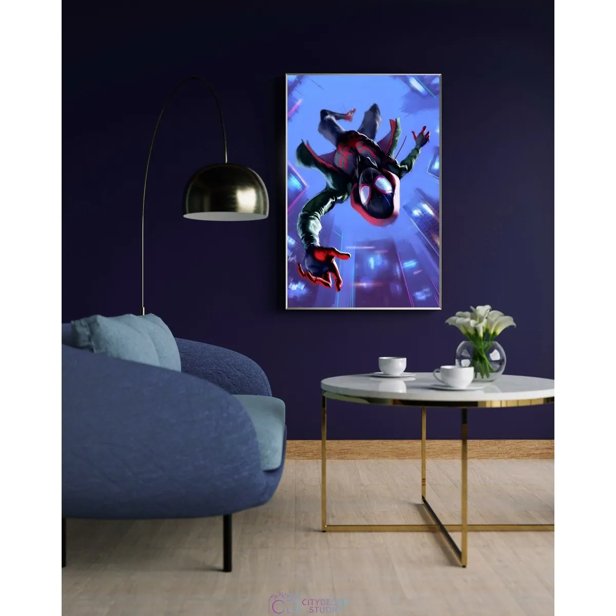 Постер Citydecor Человек-паук арт. 5 (1 постер 40x60 см без рамы)