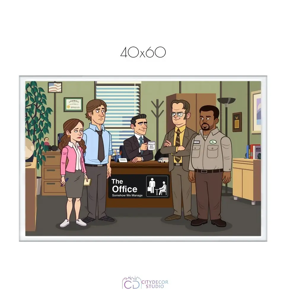 Постер Citydecor The Office арт. 8 (1 постер 40x60 см без рамы)