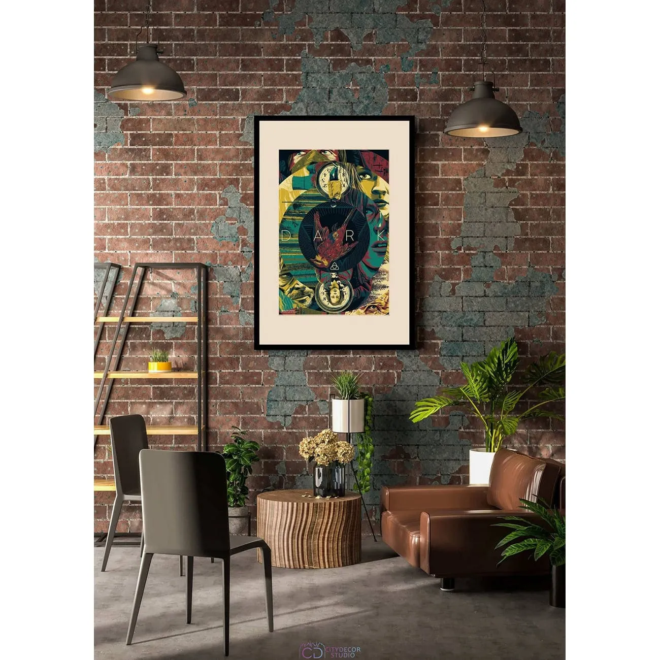 Постер Citydecor Тьма арт. 1 (1 постер 40x60 см без рамы)