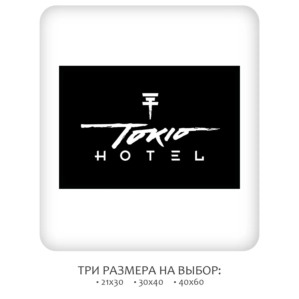 Постер Citydecor Tokio Hotel арт. 2 (1 постер 40x60 см без рамы)