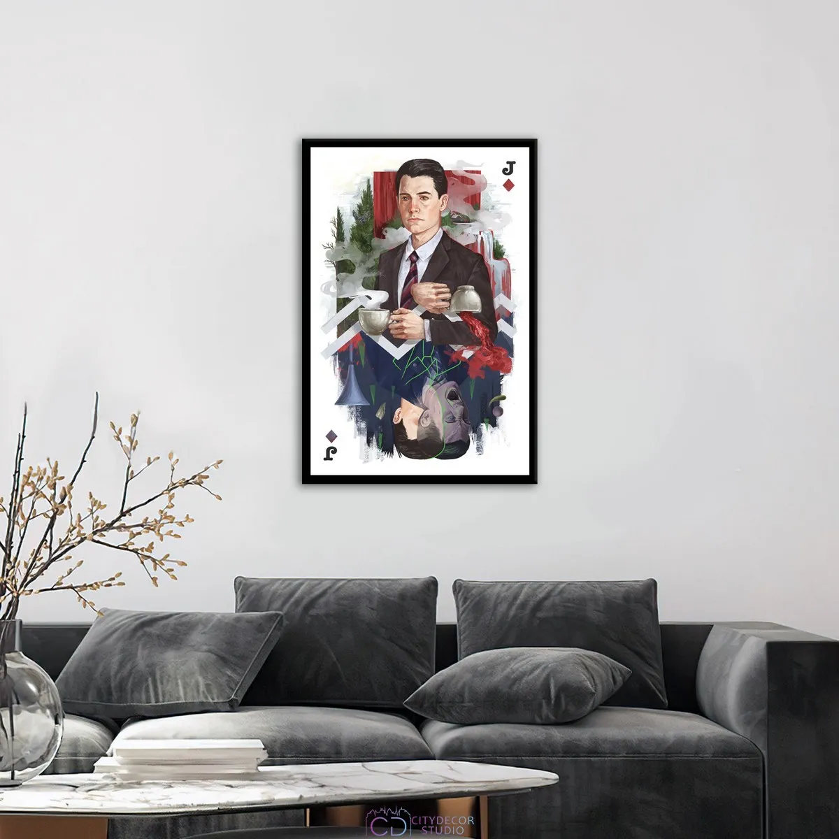 Постер Citydecor Твин Пикс арт. 4 (1 постер 40x60 см без рамы)