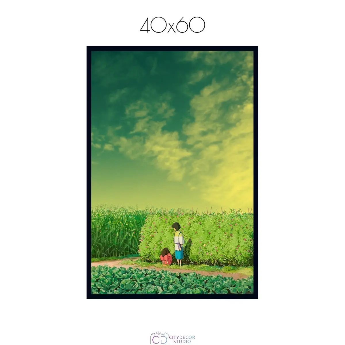 Постер Citydecor Унесённые призраками арт. 8 (1 постер 40x60 см без рамы)