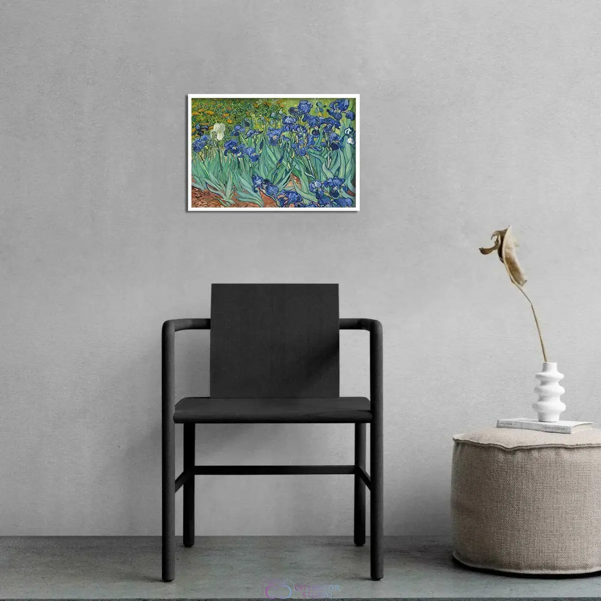 Постер Citydecor "Ирисы", Винсент ван Гог. Репродукция (1 постер 40x60 см без рамы)