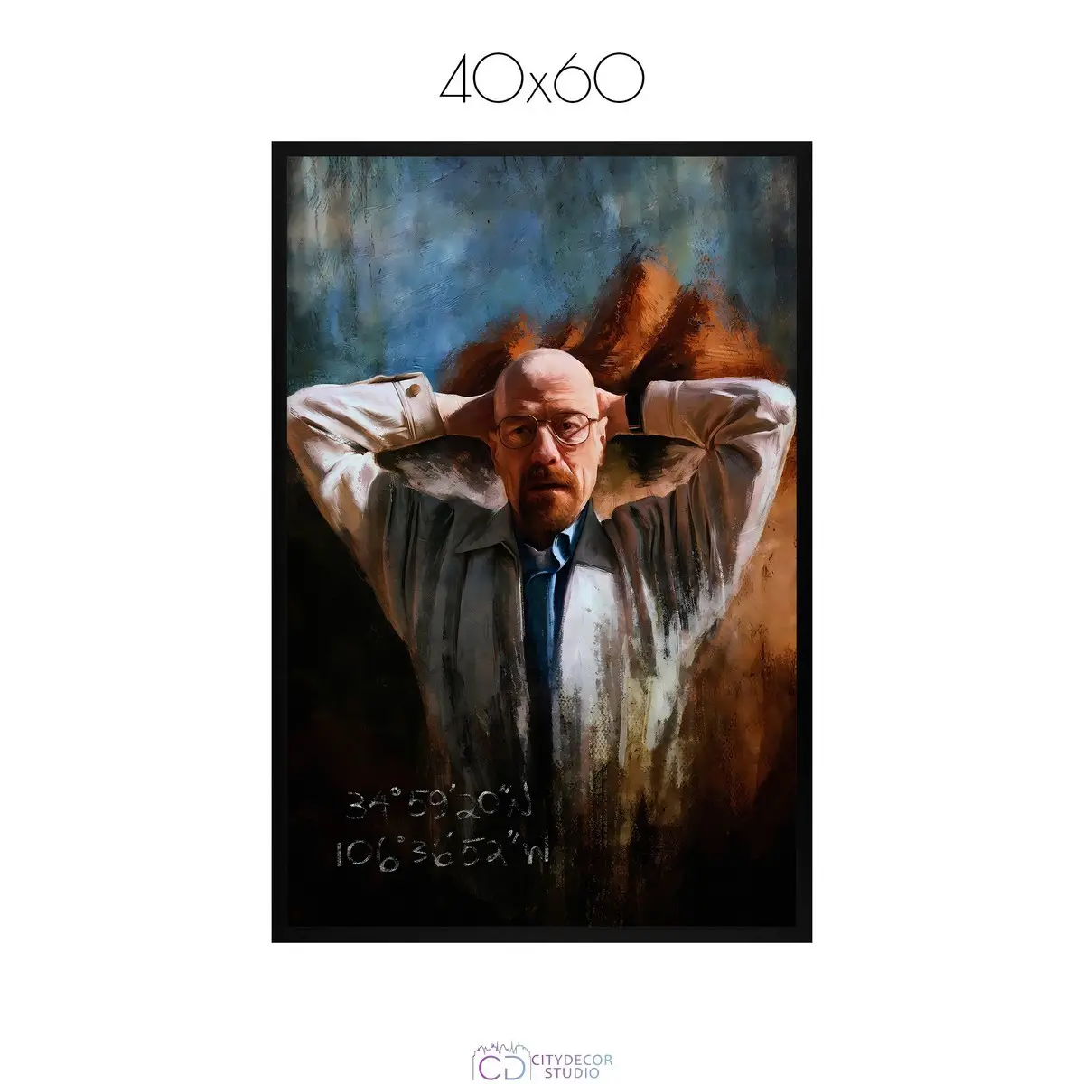 Постер Citydecor Во все тяжкие арт. 14 (1 постер 40x60 см без рамы)