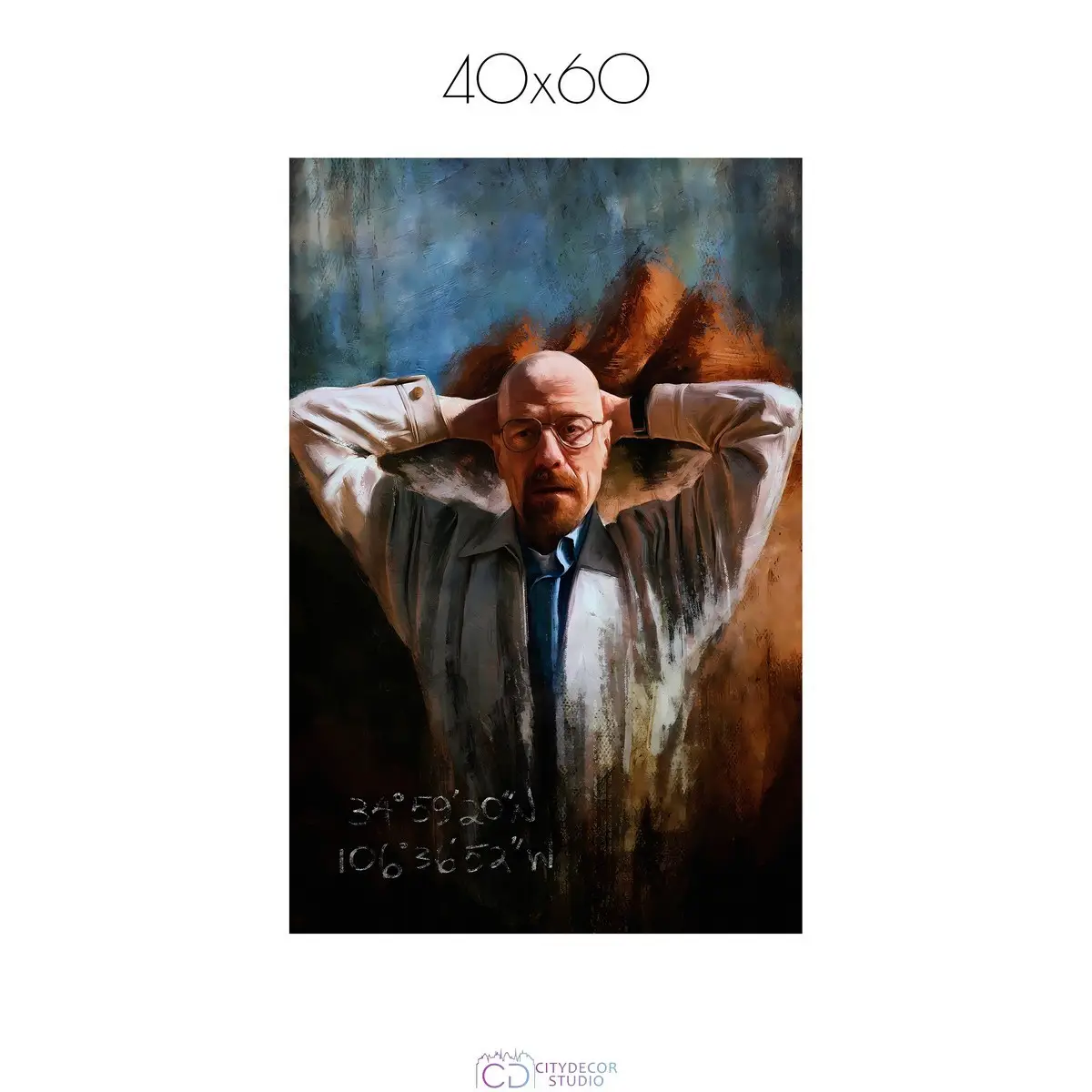 Постер Citydecor Во все тяжкие арт. 14 (1 постер 40x60 см без рамы)