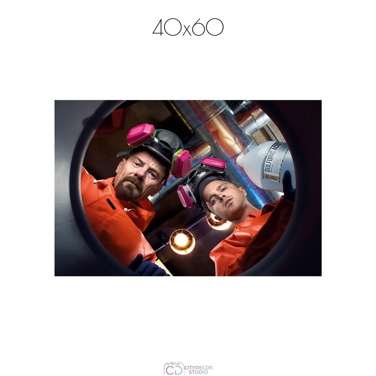 Постер Citydecor Во все тяжкие арт. 2 (1 постер 40x60 см без рамы)