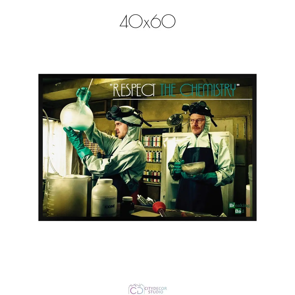 Постер Citydecor Во все тяжкие арт. 4 (1 постер 40x60 см без рамы)