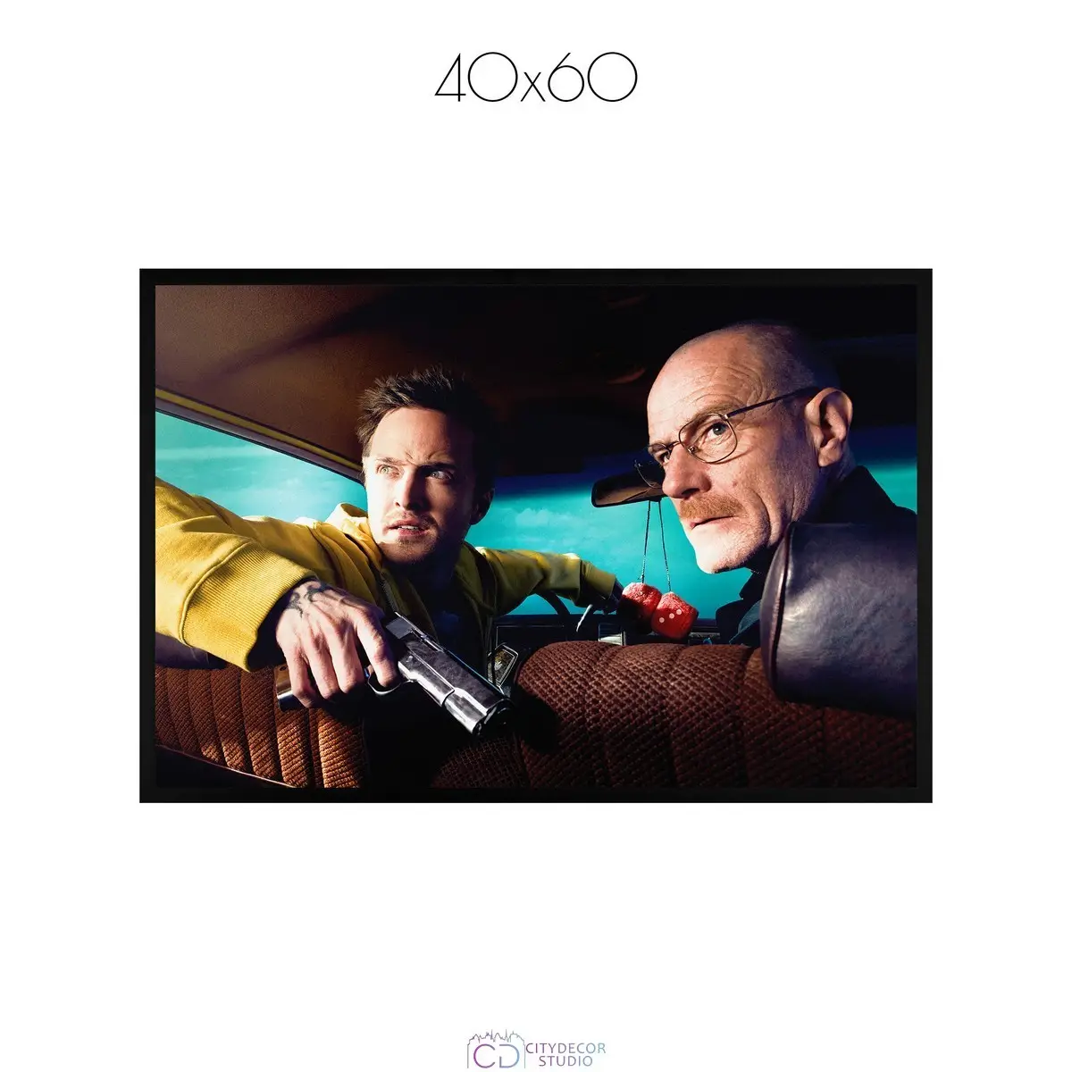 Постер Citydecor Во все тяжкие арт. 6 (1 постер 40x60 см без рамы)