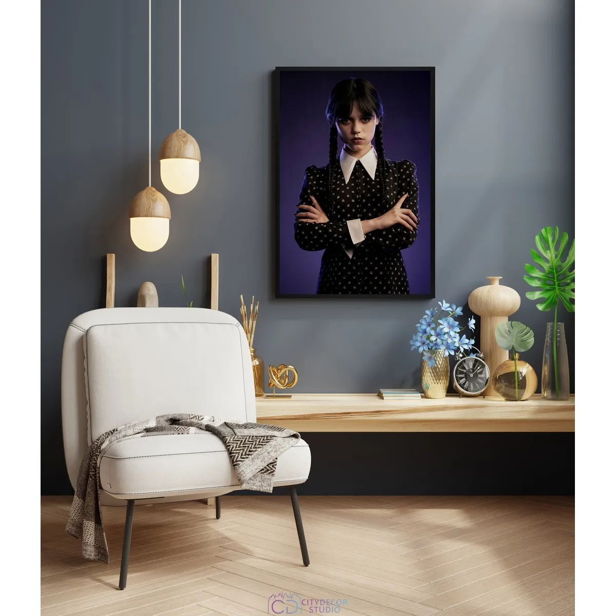 Постер Citydecor Wednesday арт. 3 (1 постер 40x60 см без рамы)