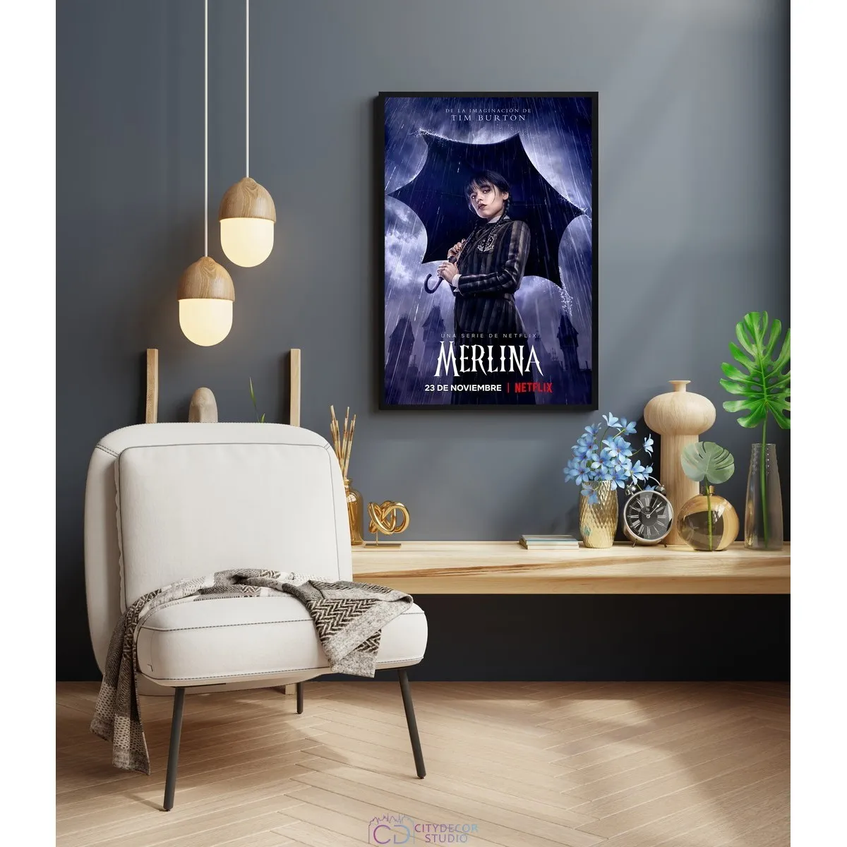 Постер Citydecor Wednesday арт. 5 (1 постер 40x60 см без рамы)