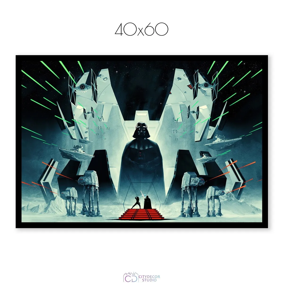 Постер Citydecor Звездные воины арт. 10 (1 постер 40x60 см без рамы)