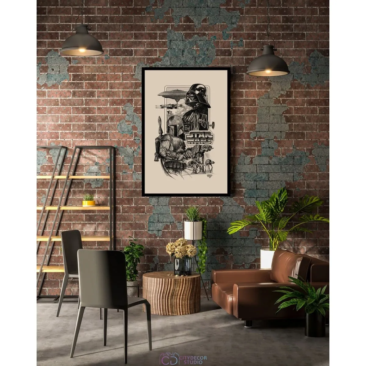 Постер Citydecor Звездные воины арт. 11 (1 постер 40x60 см без рамы)