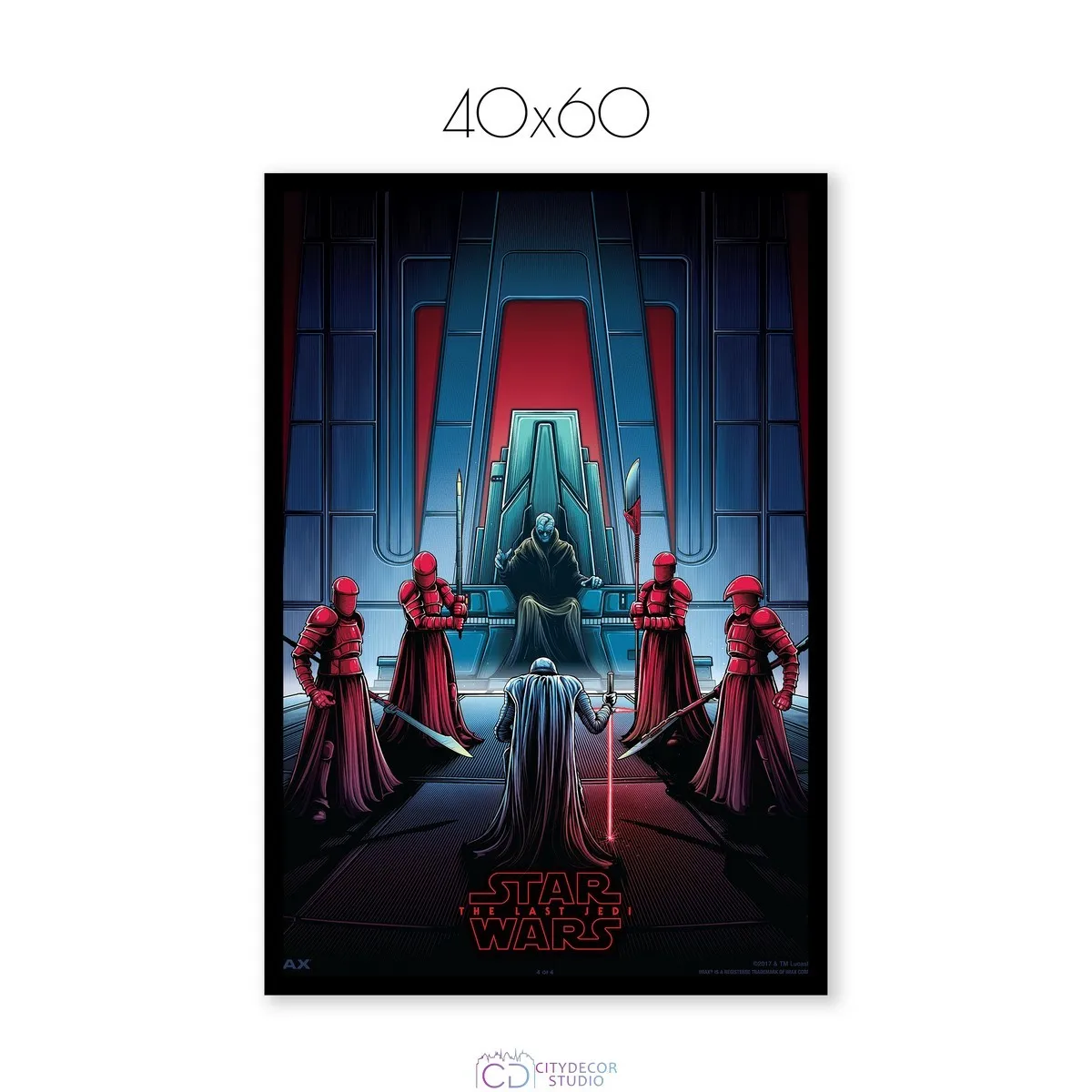 Постер Citydecor Звездные воины арт. 12 (1 постер 40x60 см без рамы)