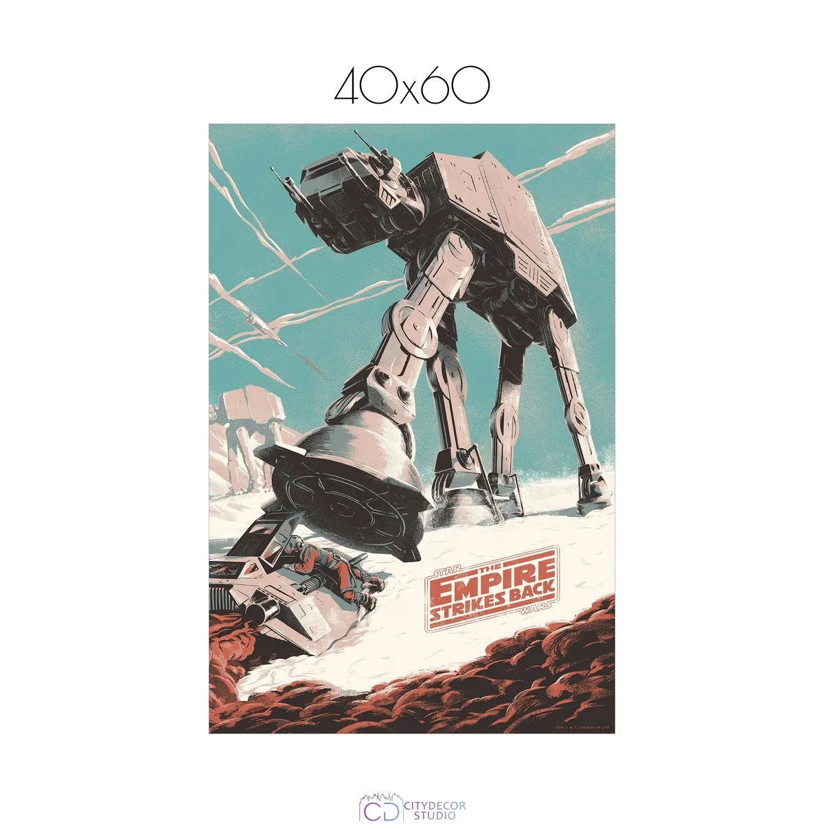 Постер Citydecor Звездные воины арт. 15 (1 постер 40x60 см без рамы)