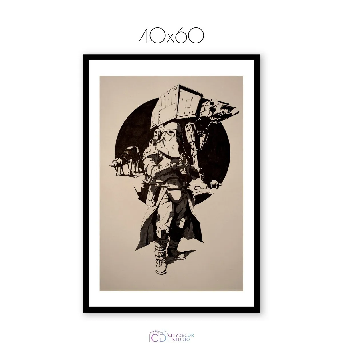 Постер Citydecor Звездные воины арт. 17 (1 постер 40x60 см без рамы)