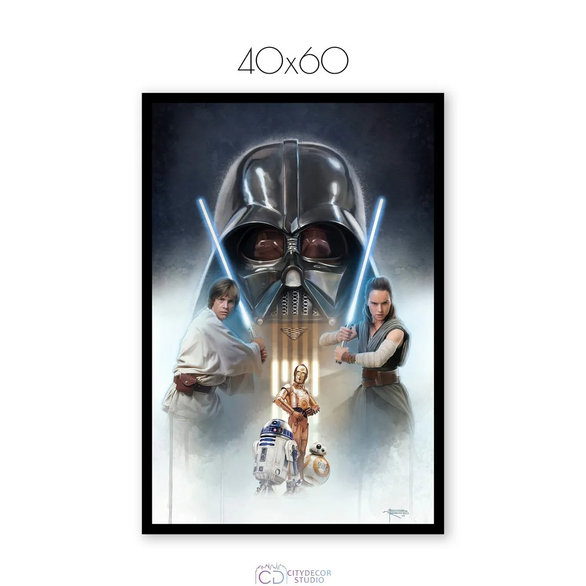 Постер Citydecor Звездные воины арт. 19 (1 постер 40x60 см без рамы)