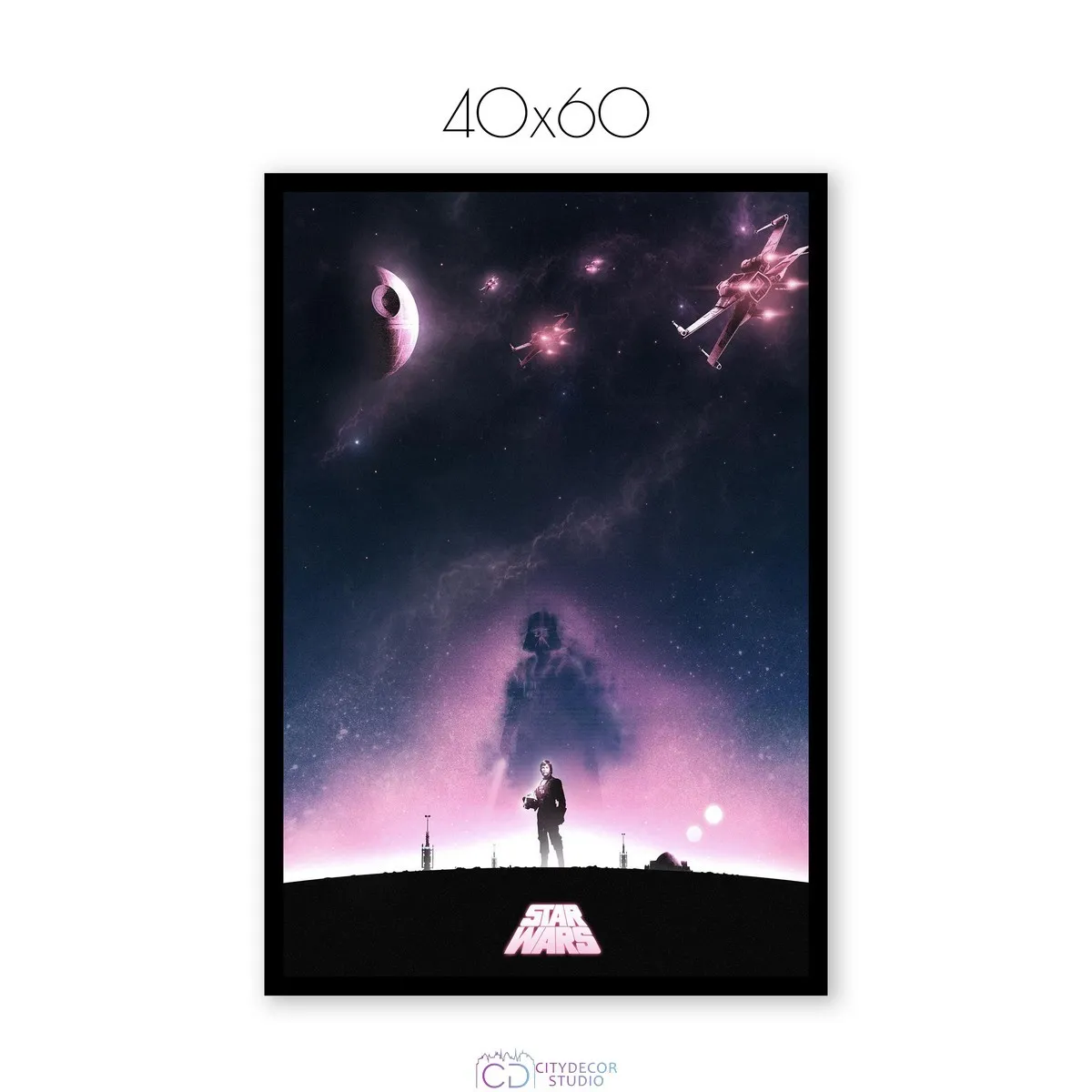 Постер Citydecor Звездные воины арт. 20 (1 постер 40x60 см без рамы)