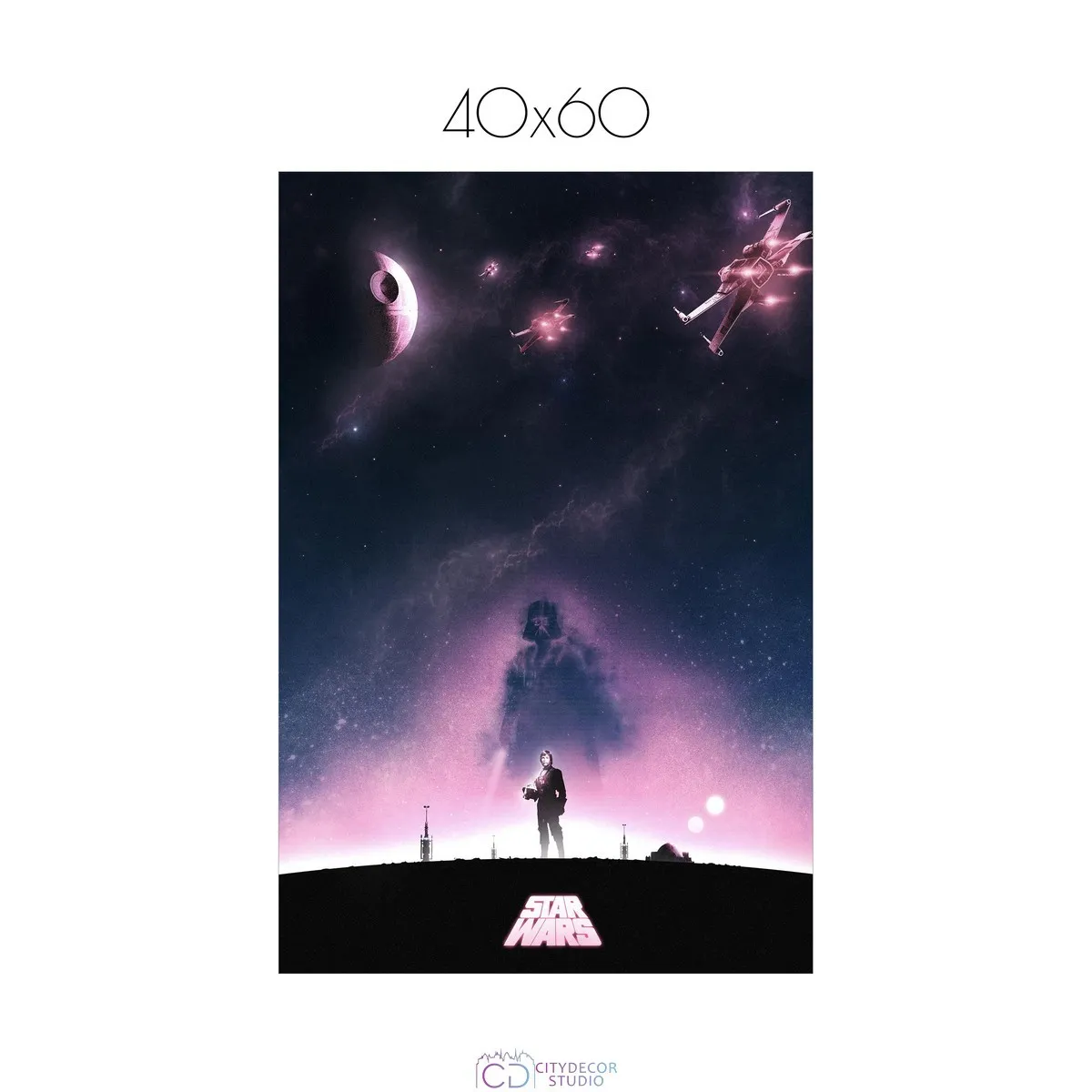 Постер Citydecor Звездные воины арт. 20 (1 постер 40x60 см без рамы)
