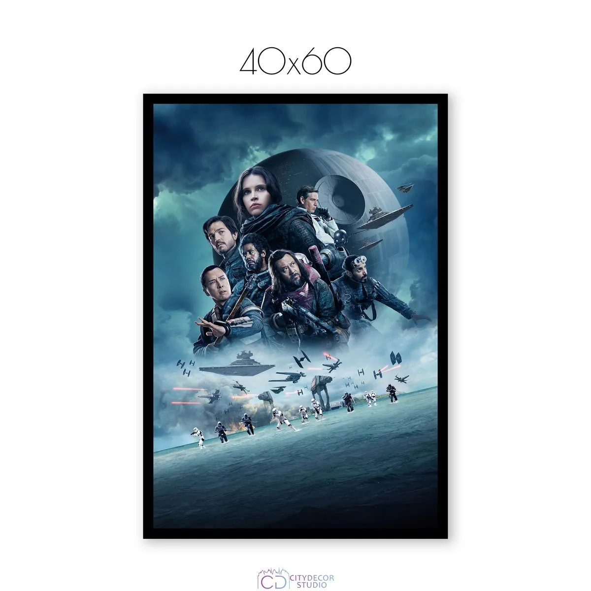 Постер Citydecor Звездные воины арт. 3 (1 постер 40x60 см без рамы)