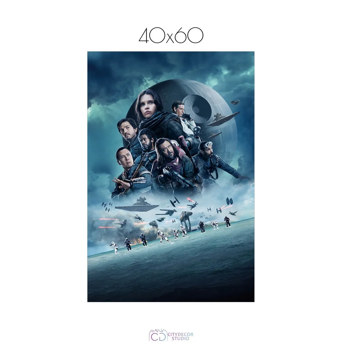 Постер Citydecor Звездные воины арт. 3 (1 постер 40x60 см без рамы)