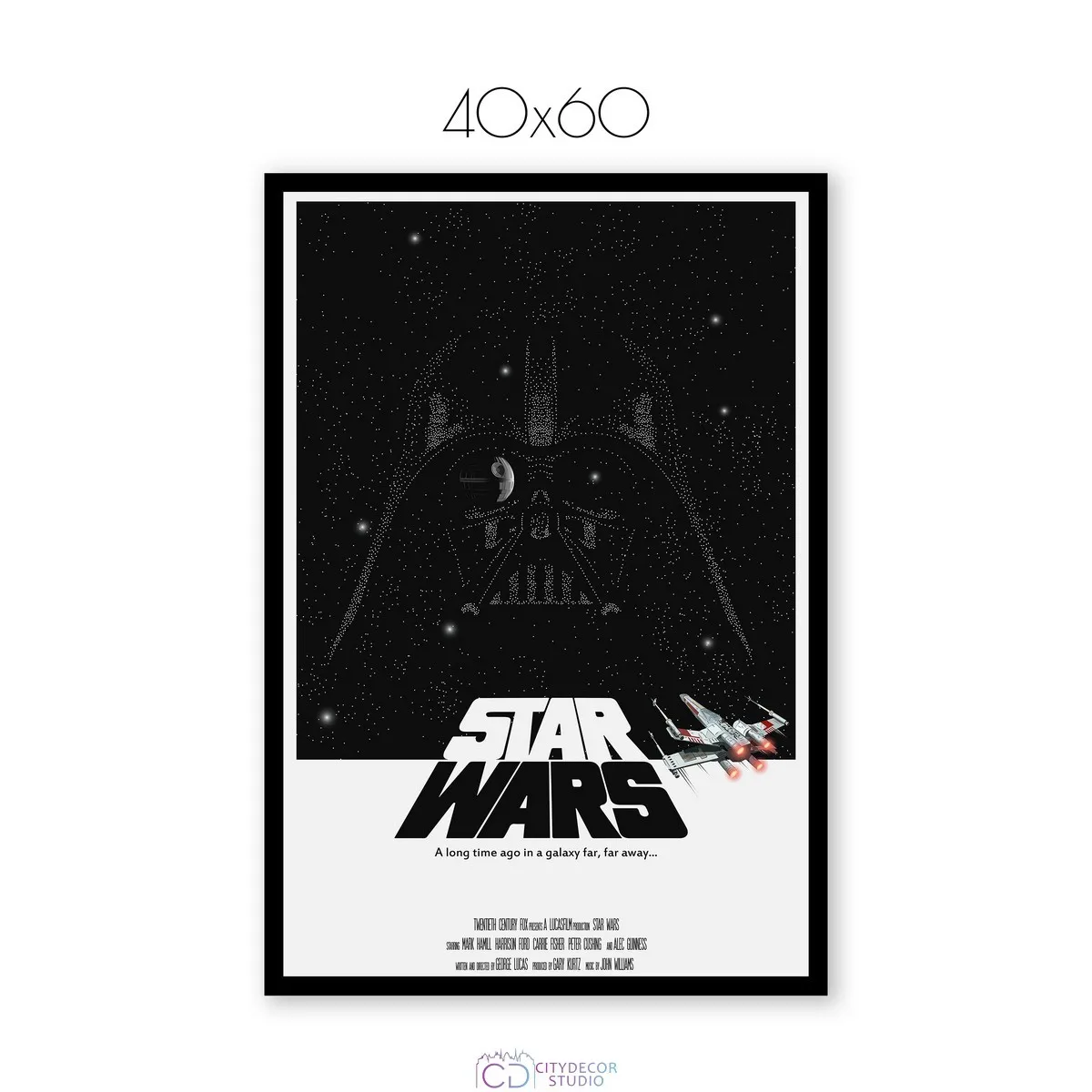 Постер Citydecor Звездные воины арт. 5 (1 постер 40x60 см без рамы)